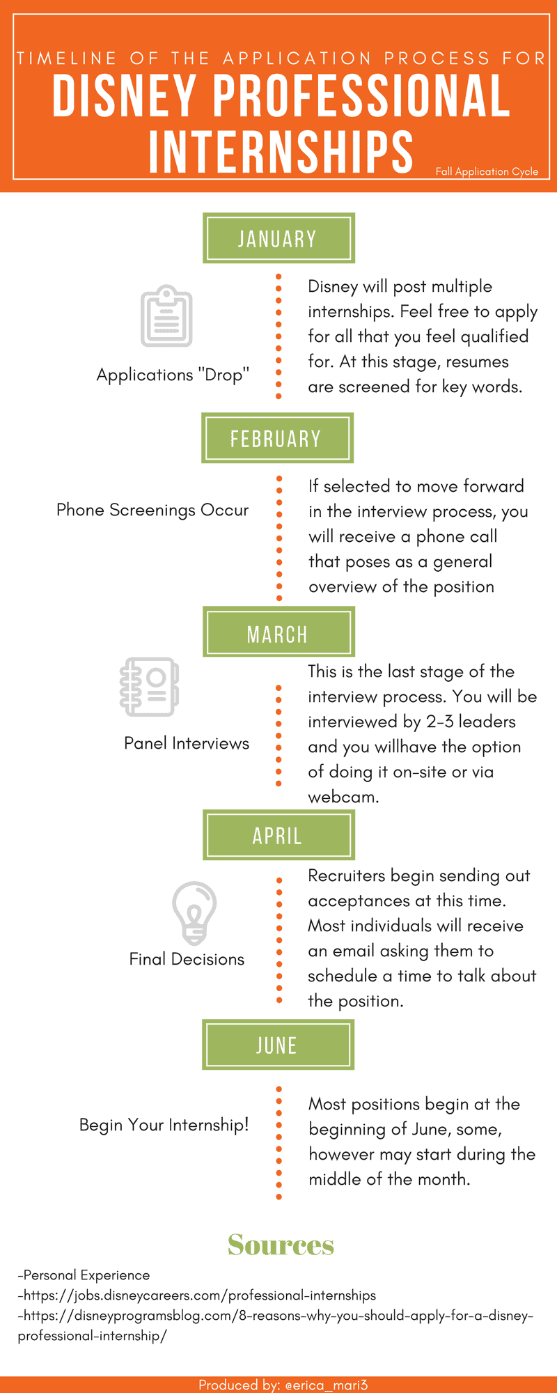 Application Process Internships